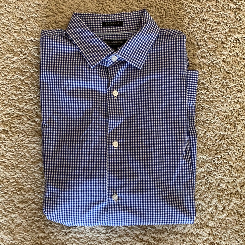 Banana Republic Grant Fit Men’s Large